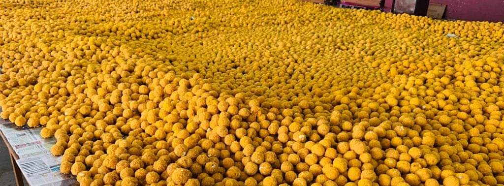 श्रीराम मंदिर के भूमिपूजन की खुशी में बांटे जाएंगे 10 लाख लड‍्डू