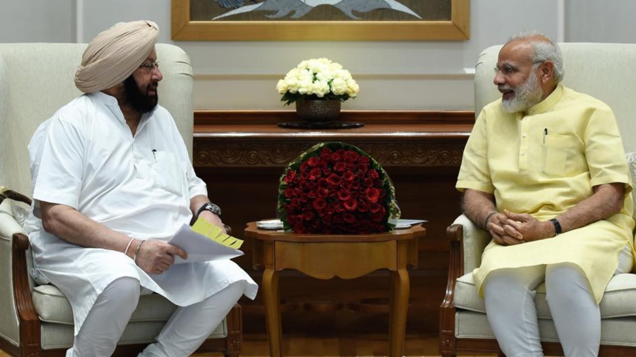 पंजाब के मुख्यमंत्री कैप्टन अमरिंदर सिंह ने लिखा प्रधानमंत्री नरेन्द्र मोदी को पत्र, भाजपा में जाने की अटकलें तेज