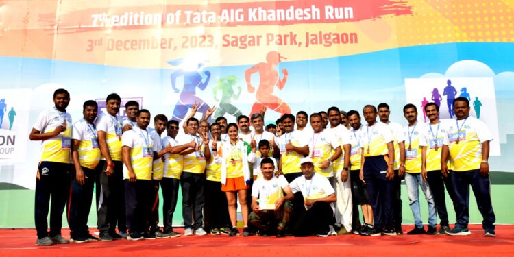 ‘खानदेश रन-2023’ महोत्सव में दौड़े जैन इरिगेशन के सहकर्मी