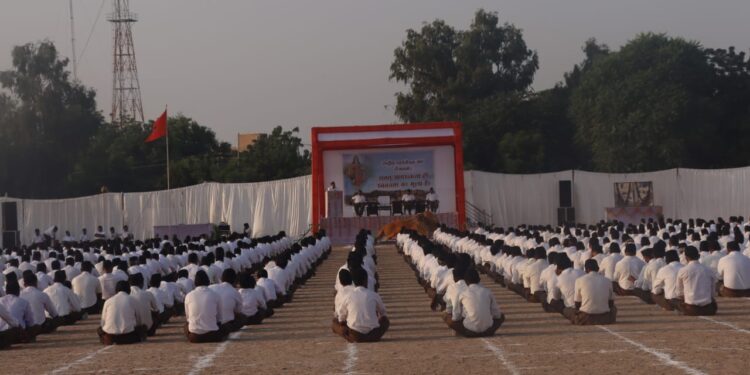 संघ केवल संगठन मात्र नहीं, अपितु भारत के नवोत्थान का अभियान है – दत्तात्रेय होसबाले