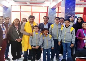 बच्चों में बढती मोबाइल लत को छुड़ाने के लिए मैथ अबेकस जैसे कार्यक्रम आवश्यक – राजीव  बब्बर